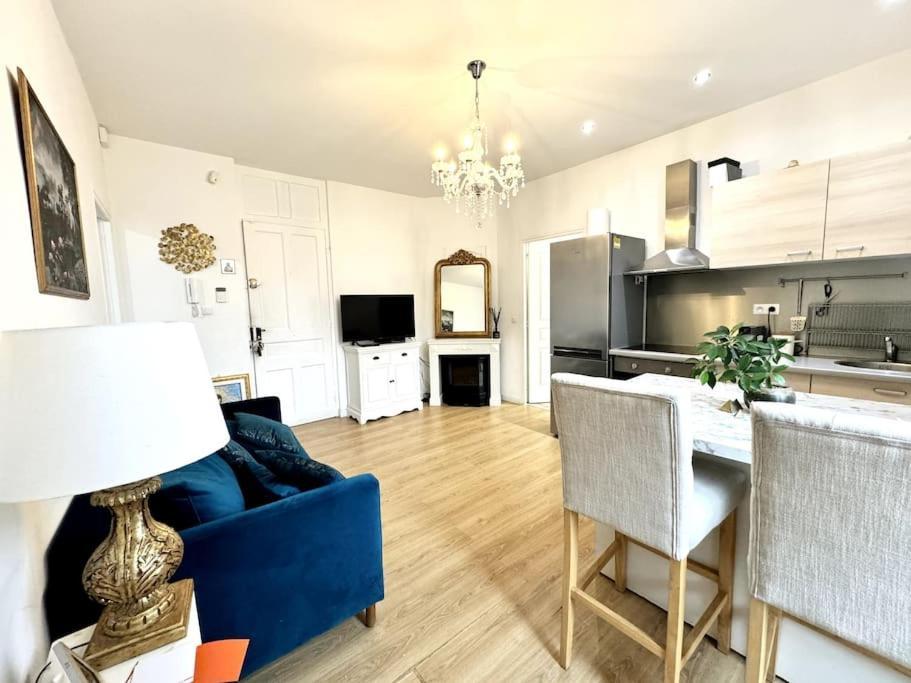 Lumineux Appartement Deux Pieces Nizza Exterior foto